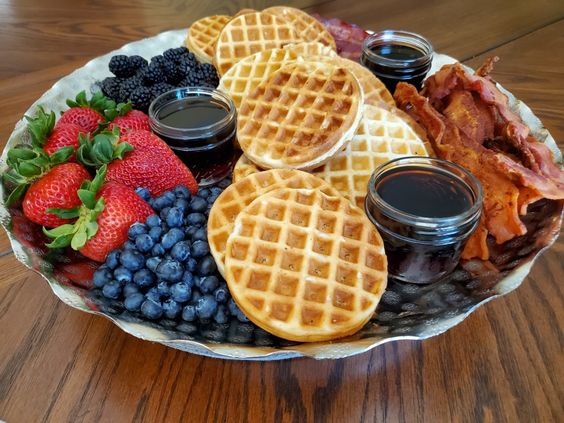 Waffle & Flapjack platter