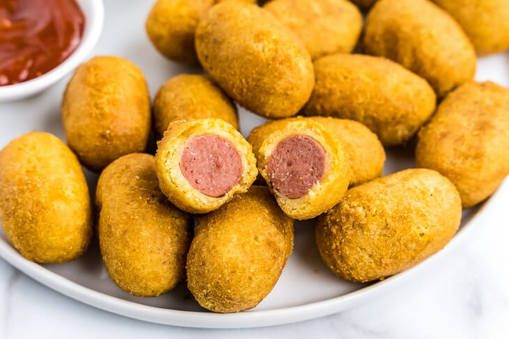 Corndog platter