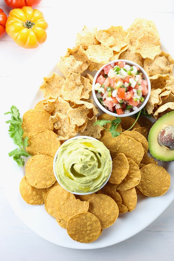 Dip Pate & Nacho Platter