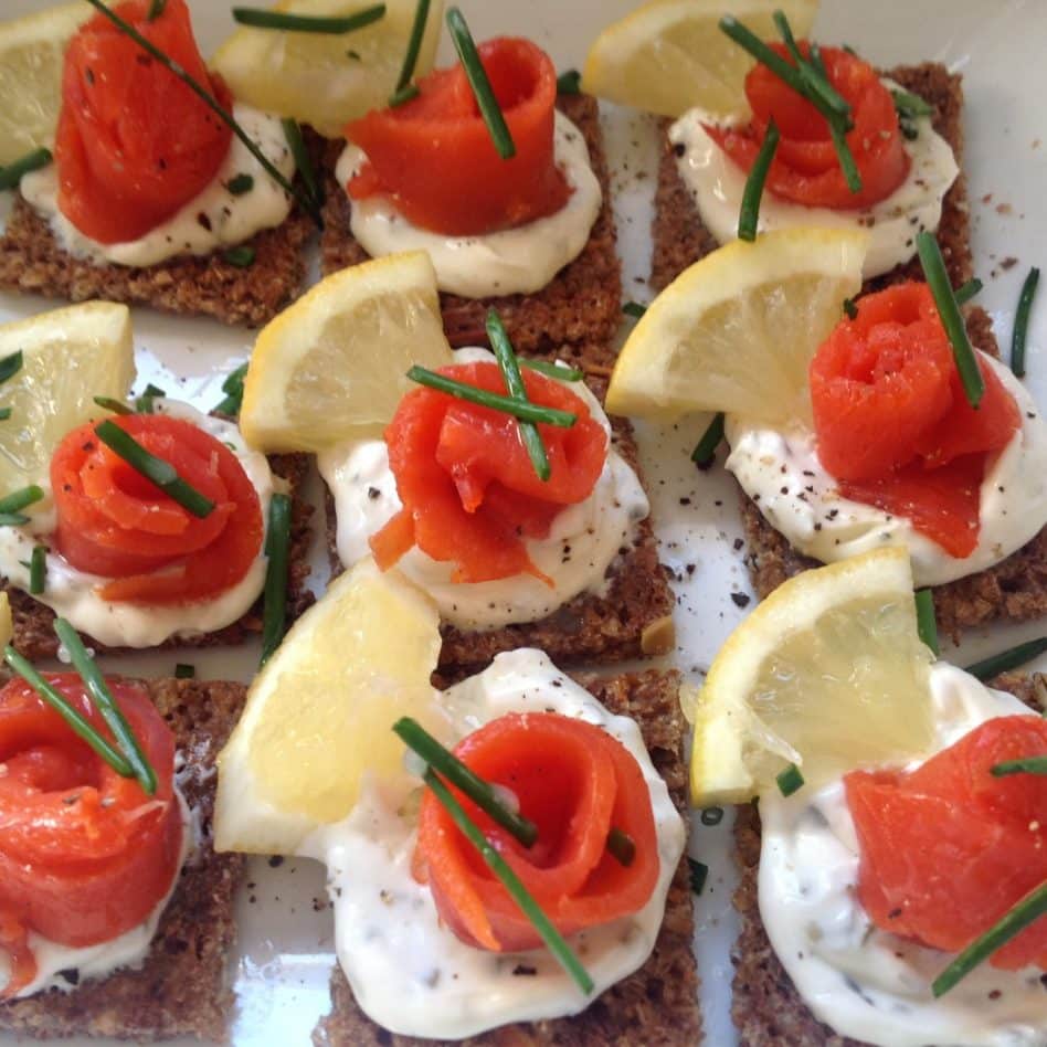 Rye & Smoked Salmon Platter