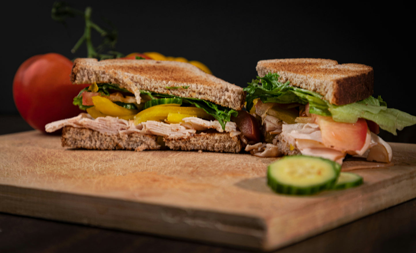 Artisan breads Sandwich platter
