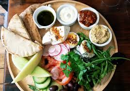 Middle Eastern Breakfast Spread