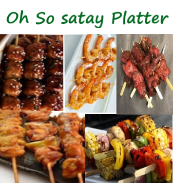 Oh So Satay Platter